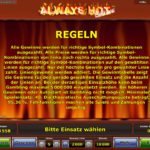 always-hot-deluxe-regeln