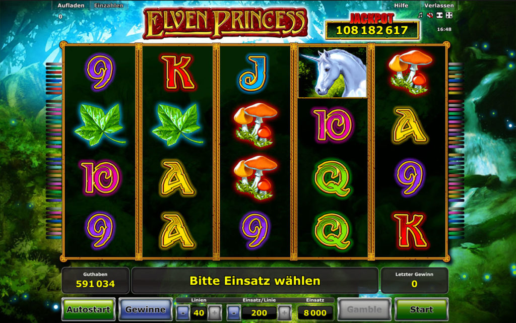 elven princess novoline spielautomat