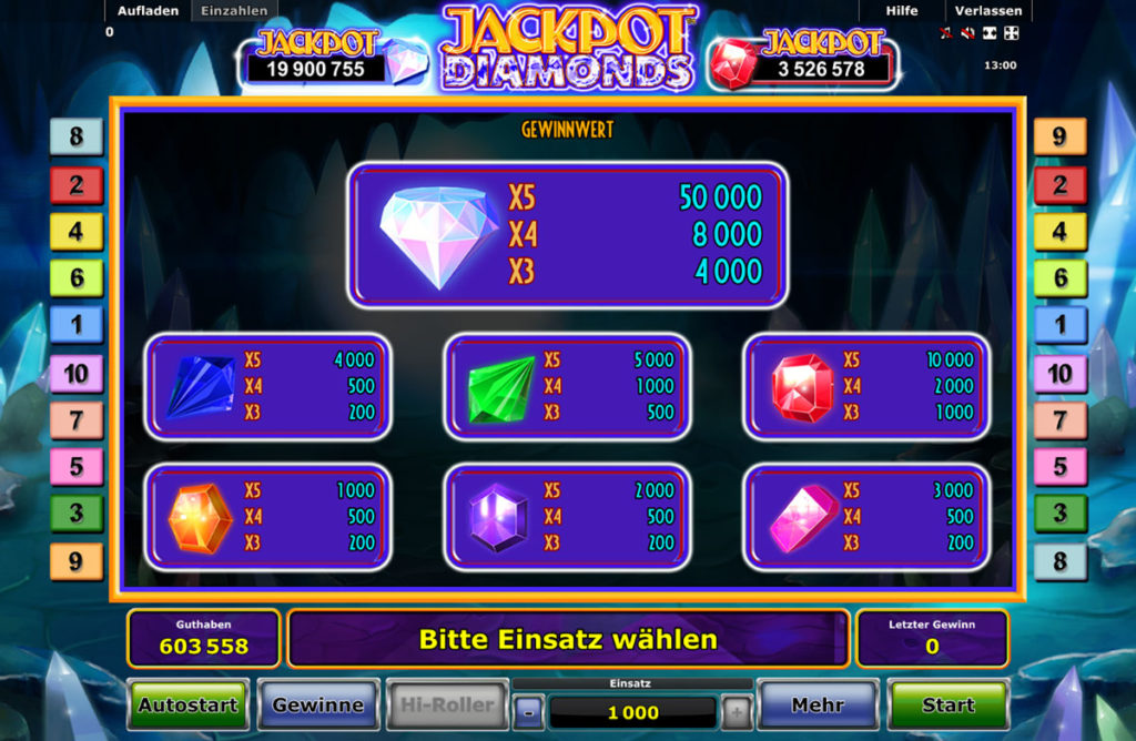 jackpot-diamonds-hi-roller-gewinne