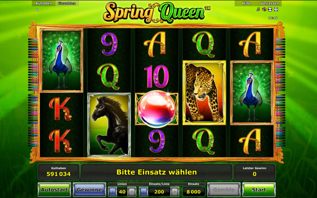 spring queen novoline spielautomat